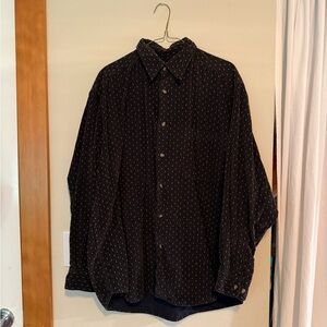 Corduroy Button-Up Shirt